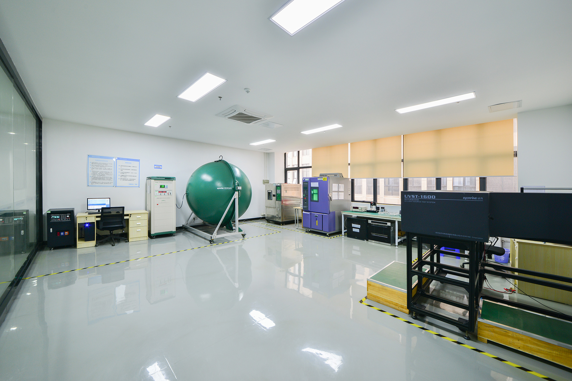 BIOSUN UV testing laboratory