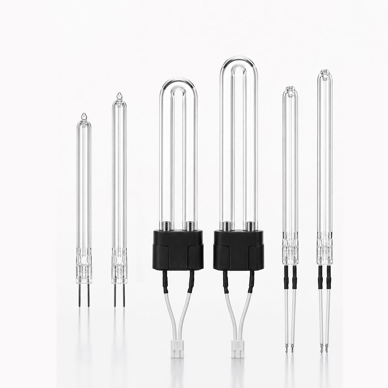 Cold cathode U-shaped UV germicidal lamp models
