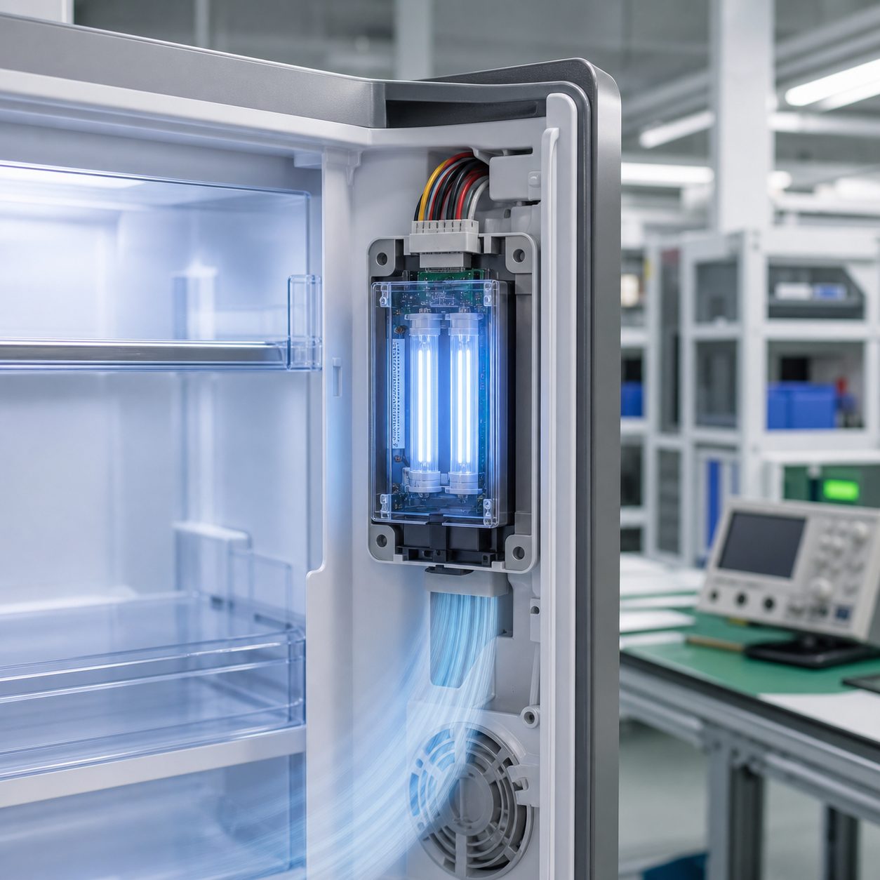 Generated customized air disinfection module for appliance OEM integration