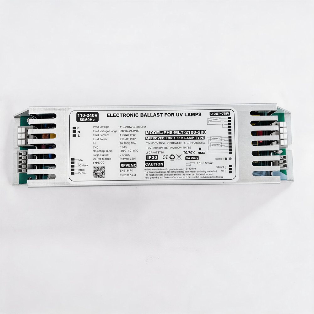 PH8-MLT-2100-200 UV electronic ballast