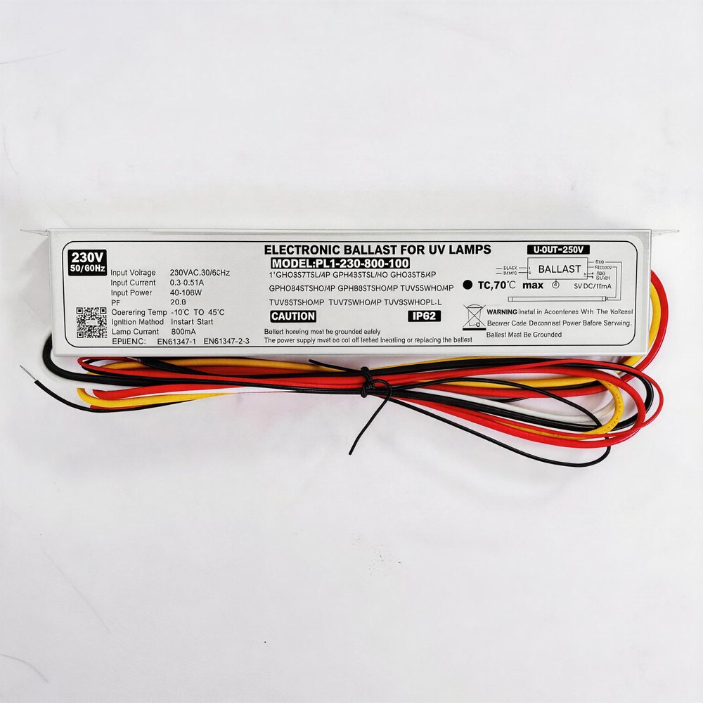 PL1-230-800-100 UV electronic ballast