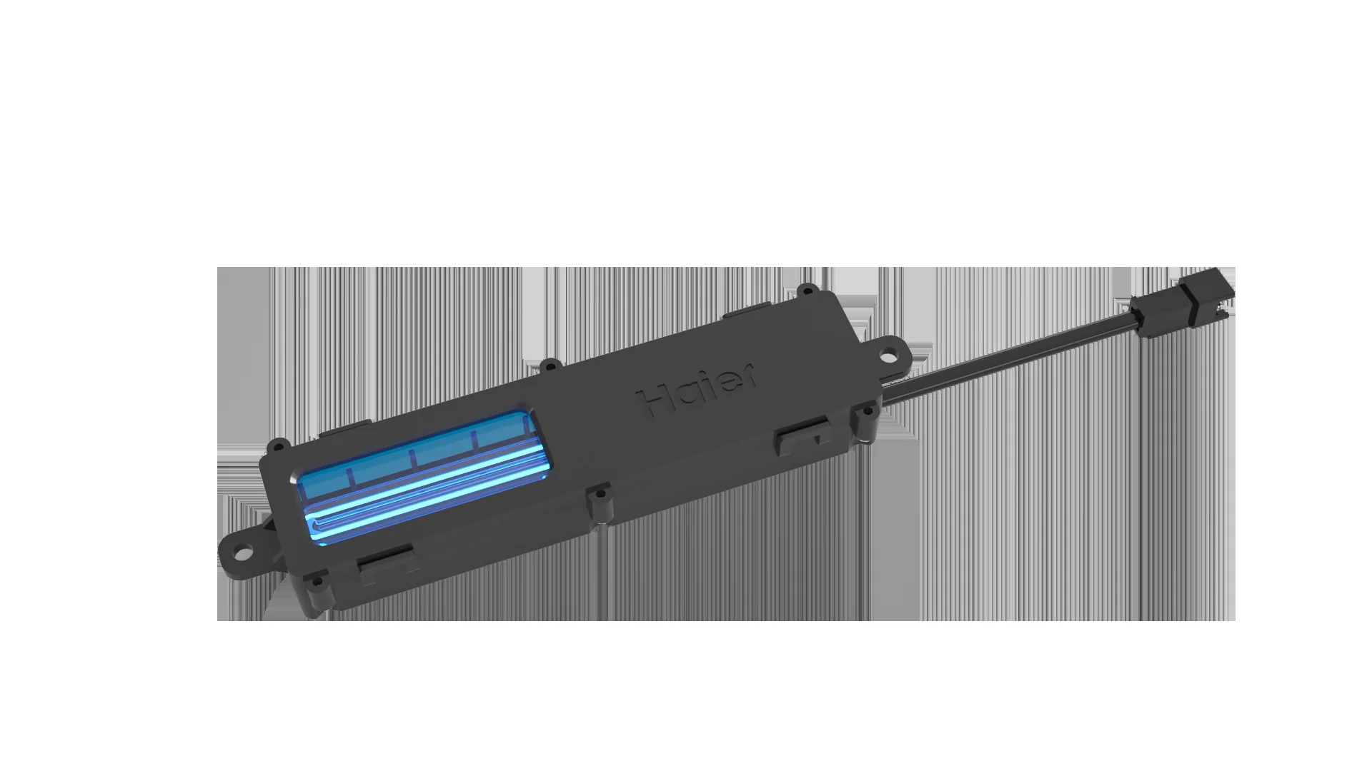 Slim linear UV disinfection module