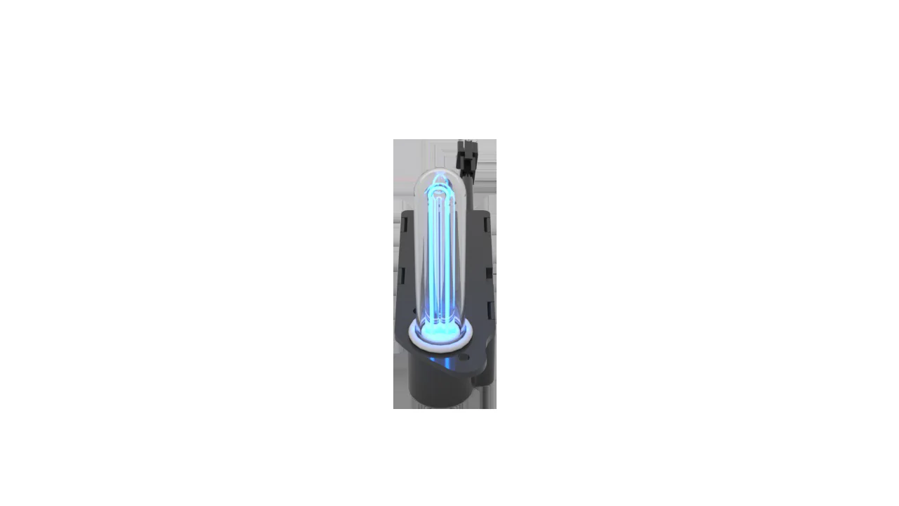 Compact U-shaped UV module